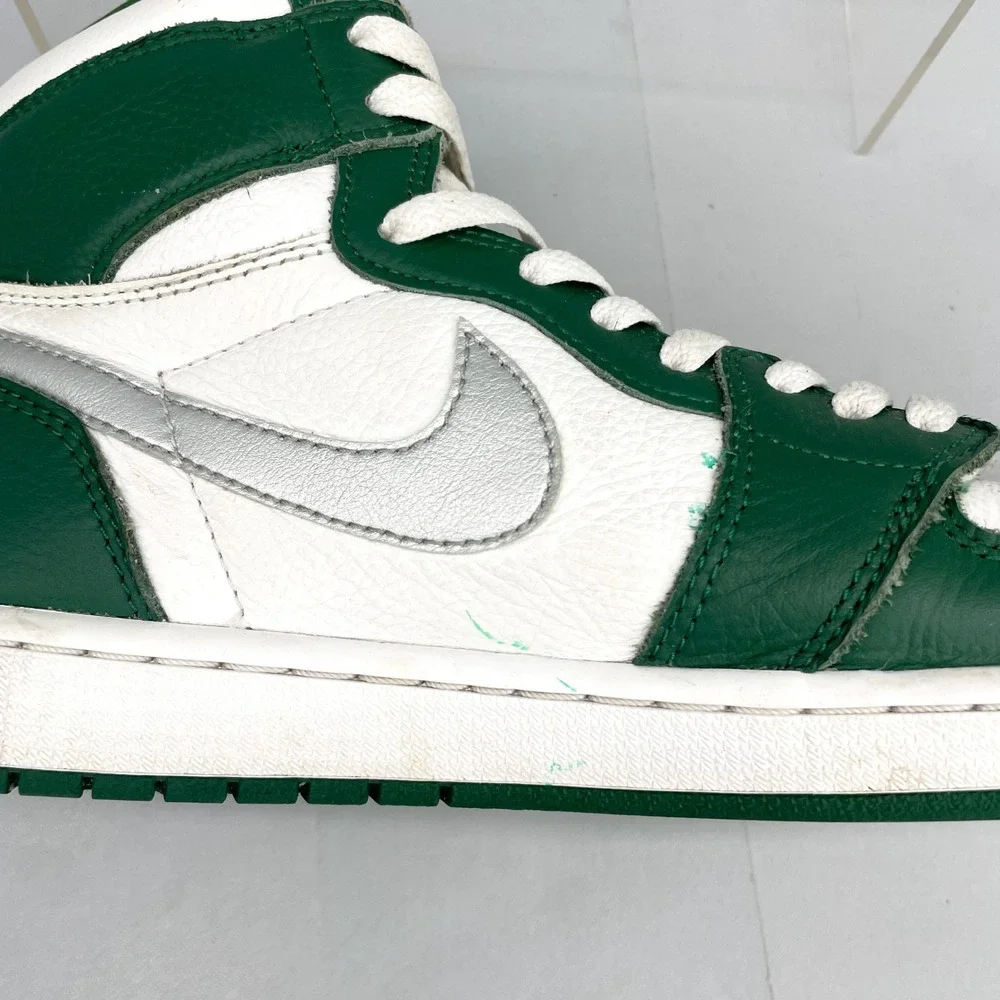 Nike Air Jordan 1 Retro High OG Gorge Green White Silver Mens 11 DZ5485303